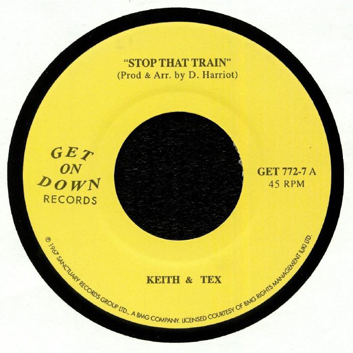 Keith and Tex – Stop That Train vinyl cover