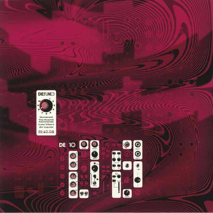 Humanoid | The Kosmik Kommando | Luke Vibert | Air Liquide – DE:10.08 vinyl cover