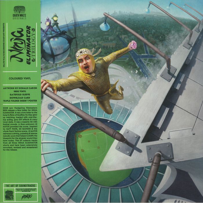 Le Matos – Ninja Eliminator Trilogy (Soundtrack) vinyl cover
