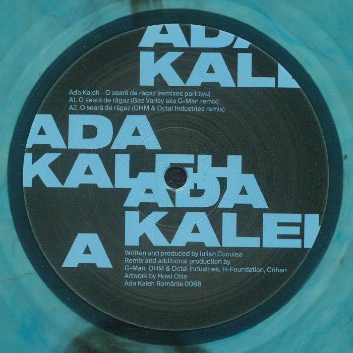 Ada Kaleh – O Seara De Ragaz (remixes) Part Two vinyl cover