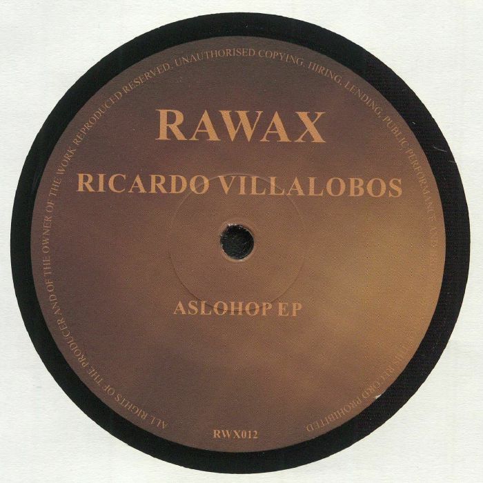 Ricardo Villalobos – Aslohop EP vinyl cover