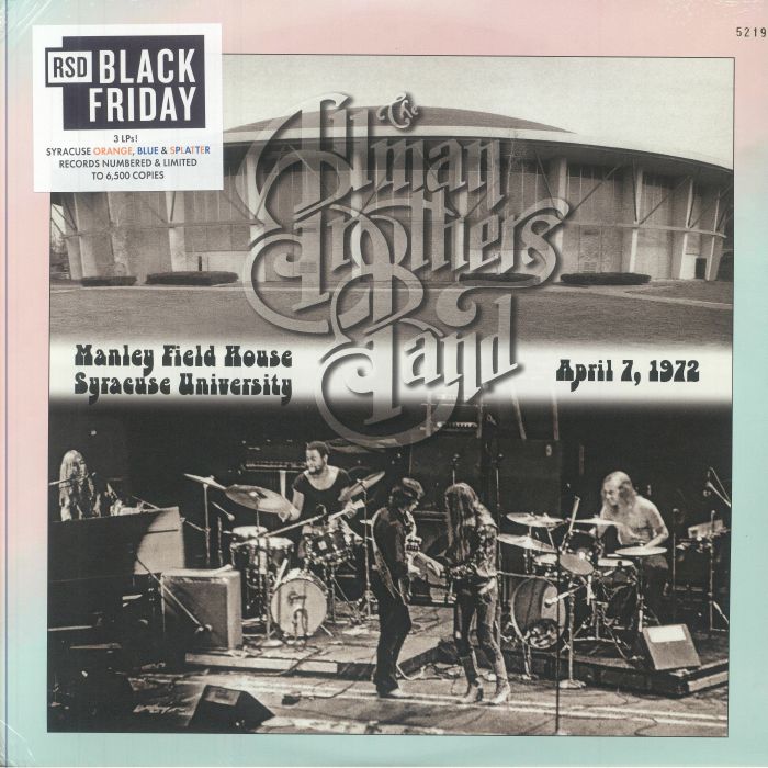 The Allman Brothers Band Manley Field House Syracuse University April 7 1972 (Record Store Day Black Friday RSD 2024)