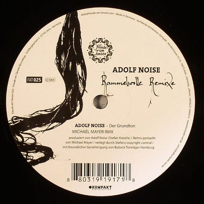 Adolf Noise | DJ Koze Rammelwolle (Robag Wruhme and Michael Mayer remixes)