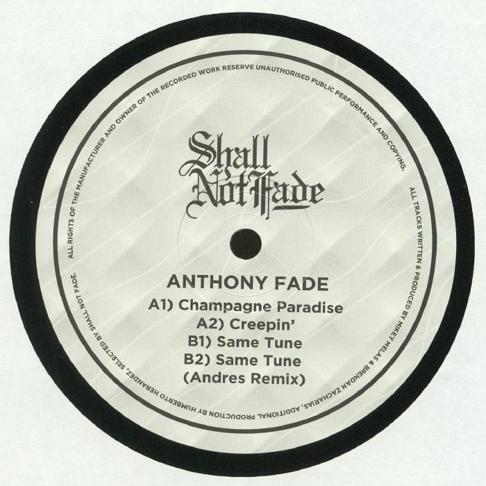 Anthony Fade Champagne Paradise