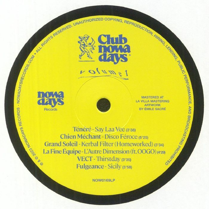 Various Artists Club Nowadays Vol 1 and 2