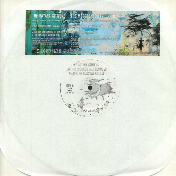 The Bayara Citizens – The Mofocongoietric Remix EP vinyl cover