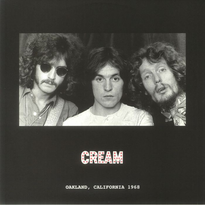 Cream Oakland California 1968