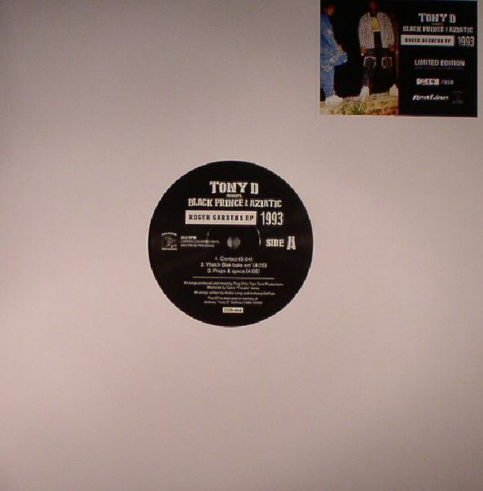 Tony D | Black Prince | Aziatic Roger Gardens EP 1993