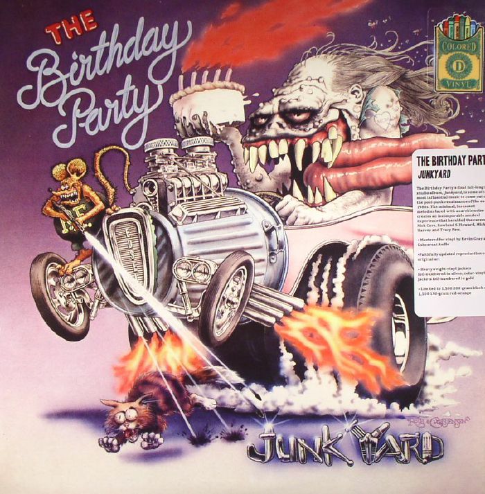 The Birthday Party – Junkyard vinyl cover
