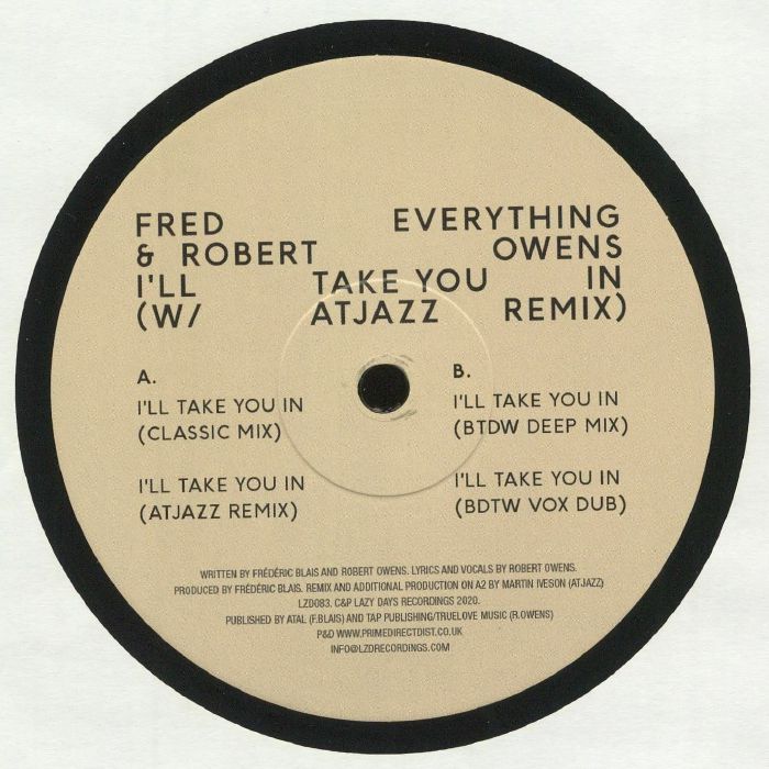 Fred Everything | Robert Owens Ill Take You In