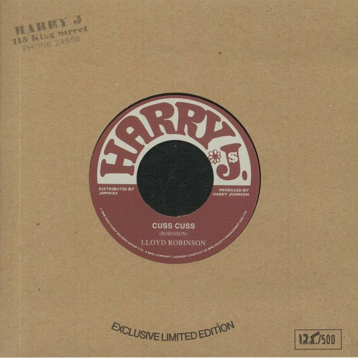 Lloyd Robinson | King Cannon – Cuss Cuss vinyl cover