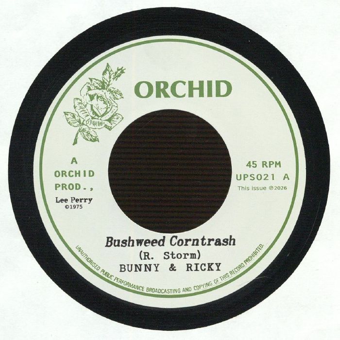 Bunny & Ricky | Upsetters – Bushweed Corntrash vinyl cover