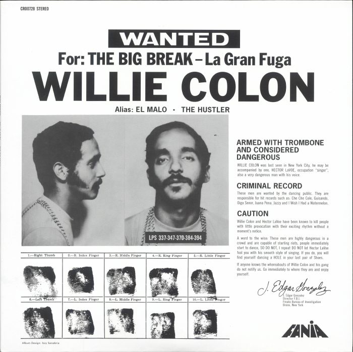 Willie Colon La Gran Fuga: The Big Break