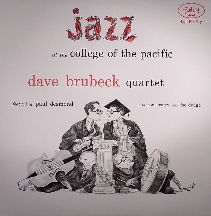Dave Brubeck Quartet Jazz At The College Of The Pacific (reissue)
