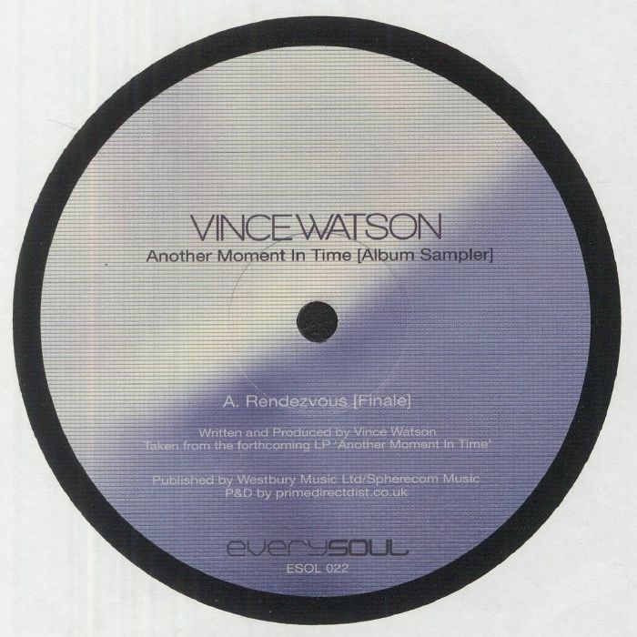 Vince Watson Another Moment In Time: Album Sampler