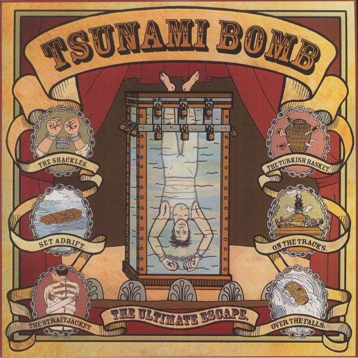 Tsunami Bomb – The Ultimate Escape vinyl cover