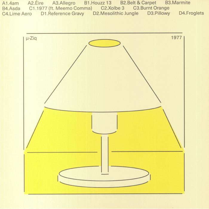 Mu Ziq – 1977 vinyl cover