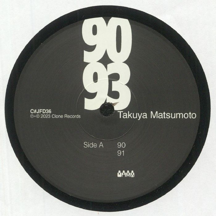 Takuya Matsumoto – 90 93 vinyl cover