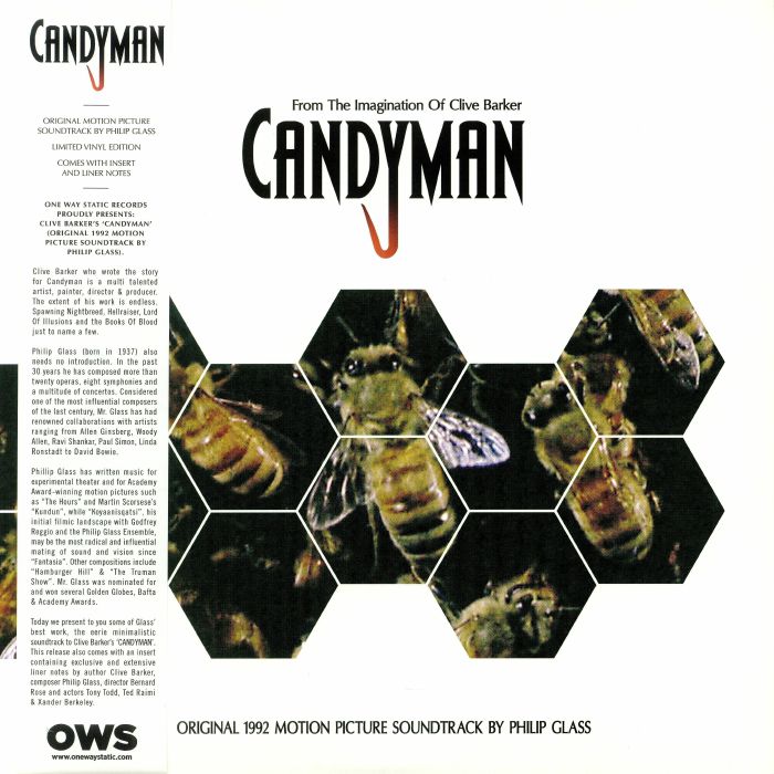 Philip Glass Candyman (Soundtrack)