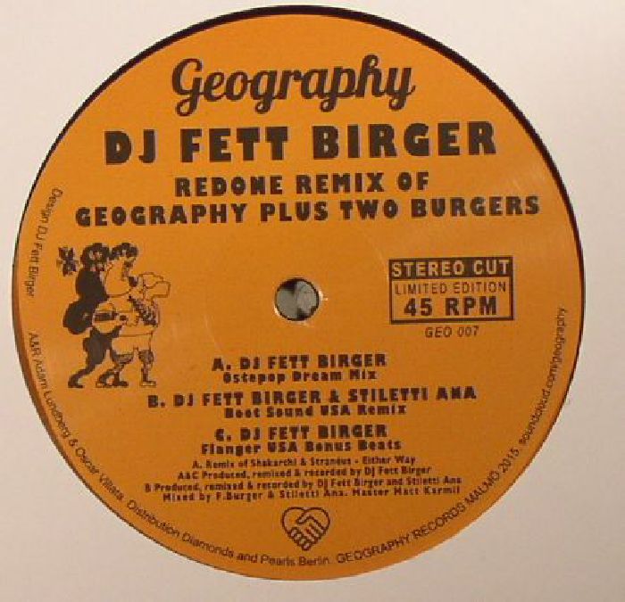 DJ Fett Burger | Shakarchi | Straneus | Stiletti Ana Redone Remix Of Geography Plus Two Burgers