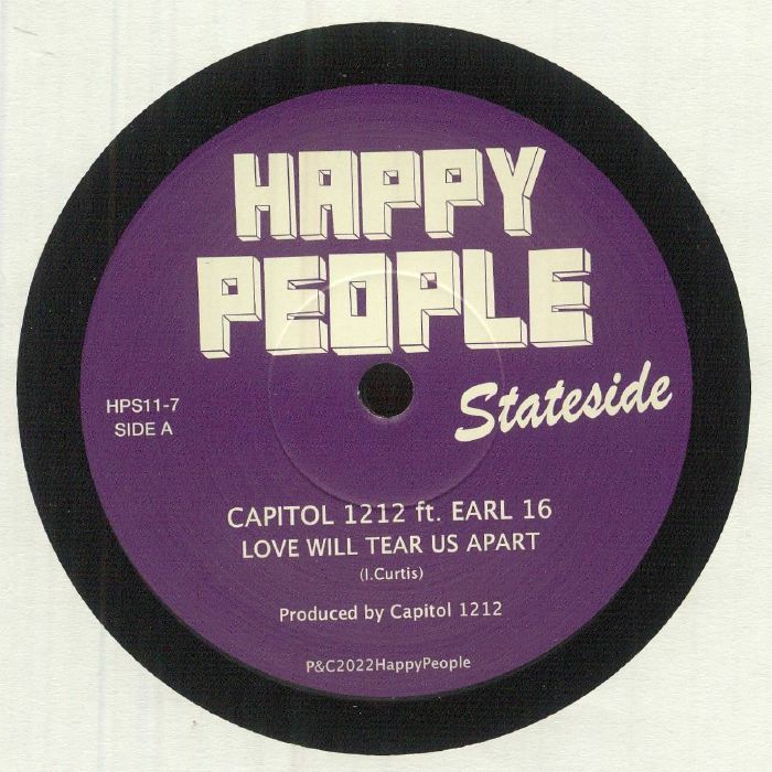 Capitol 1212 | Earl 16 – Love Will Tear Us Apart vinyl cover