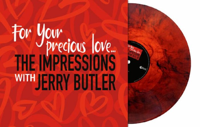The Impressions – For Your Precious Love vinyl cover