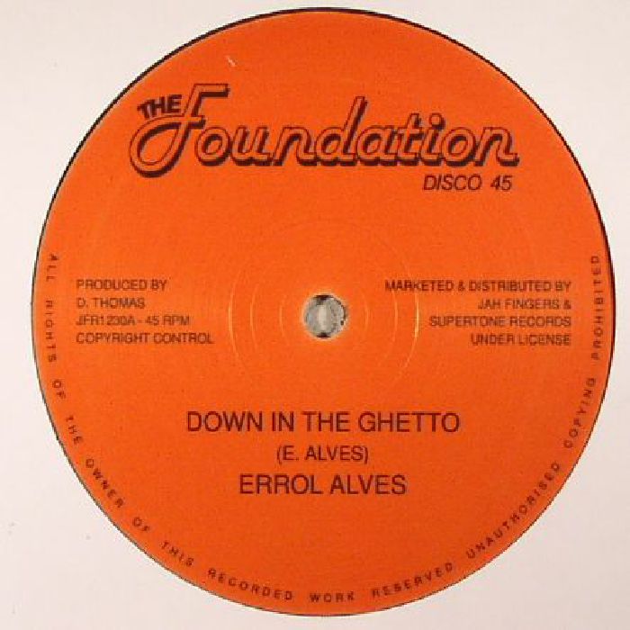 Errol Alves Down In The Ghetto (reissue)