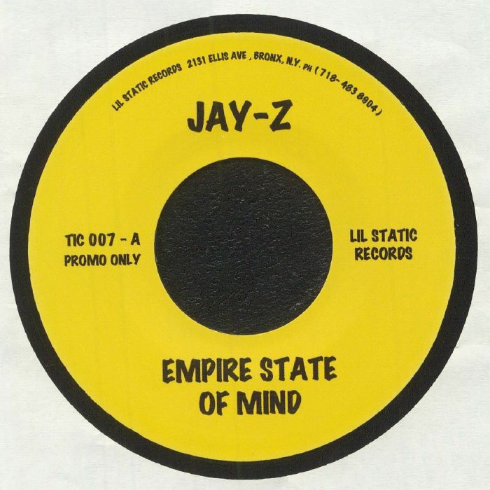 Jay Z – Empire State Of Mind vinyl cover