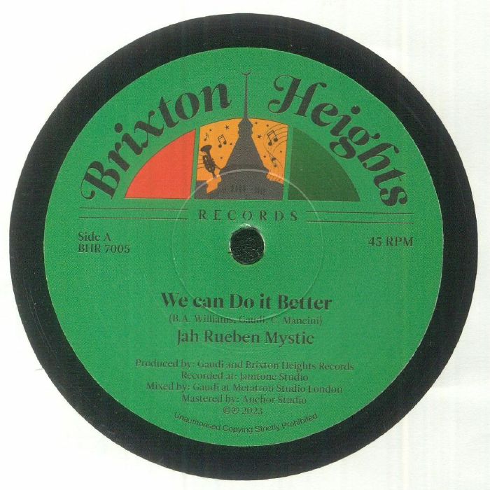 Jah Reuben Mystic Vinyl