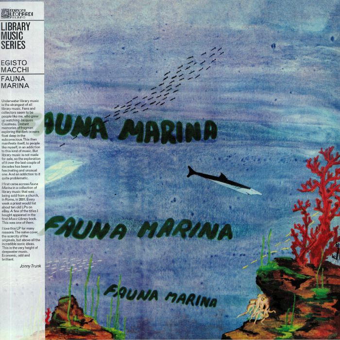 Egisto Macchi – Fauna Marina vinyl cover