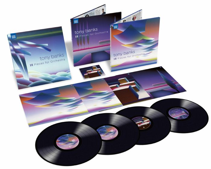Tony Banks – 18 Pieces For Orchestra vinyl cover