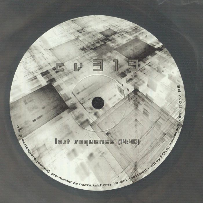 Cv313 – Lost Sequence EP vinyl cover