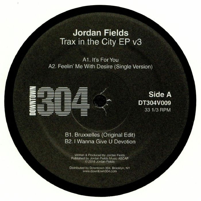 Jordan Fields Trax In The City EP V3