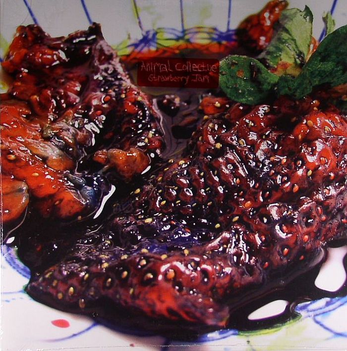 Animal Collective – Strawberry Jam vinyl cover