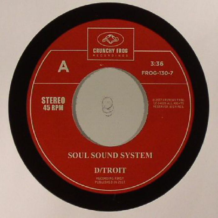 D Troit – Soul Sound System vinyl cover
