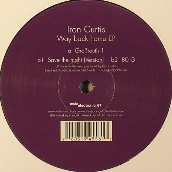 Iron Curtis Way Back Home EP