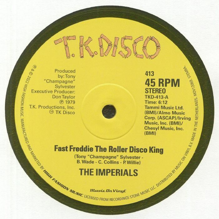 Imperials Fast Freddie The Roller Disco King