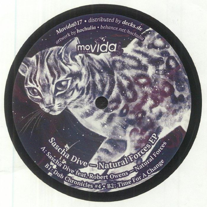 Sascha Dive – Natural Forces EP vinyl cover