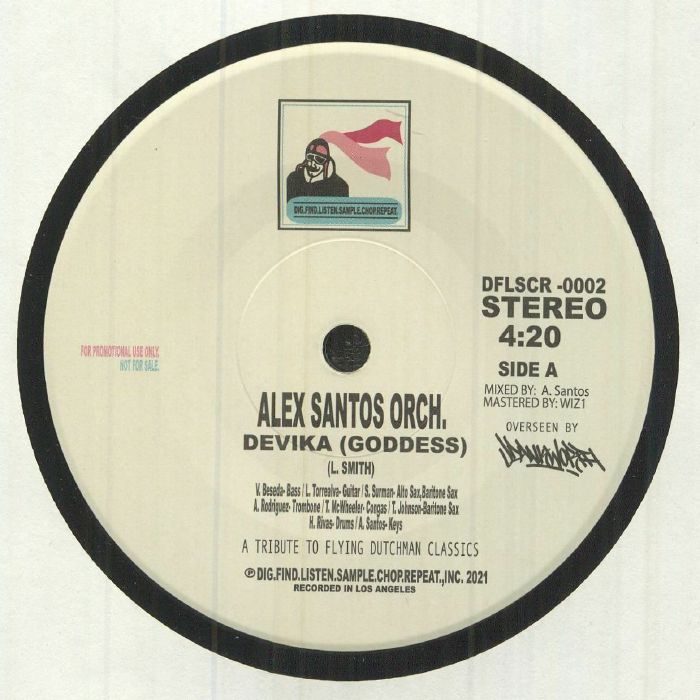 Alex Santos Orchestra – Devika (Goddess) vinyl cover