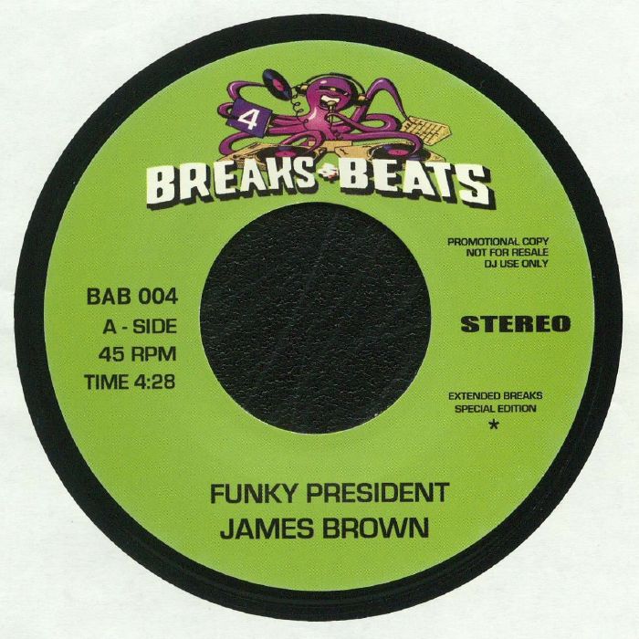 James Brown | The Vibrettes – Funky President vinyl cover