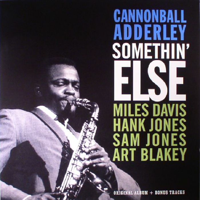 Cannonball Adderley – Somethin Else (reissue) vinyl cover