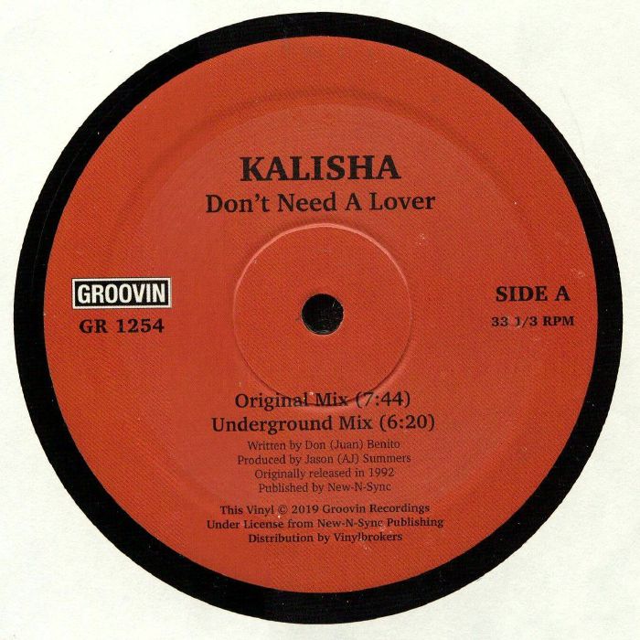 Kalisha Dont Need A Lover