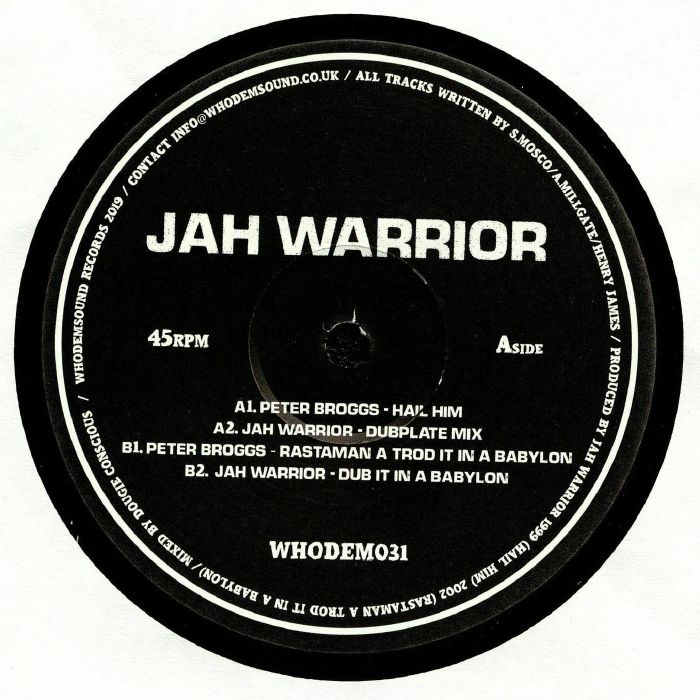 Peter Broggs | Jah Warrior WHODEM 031