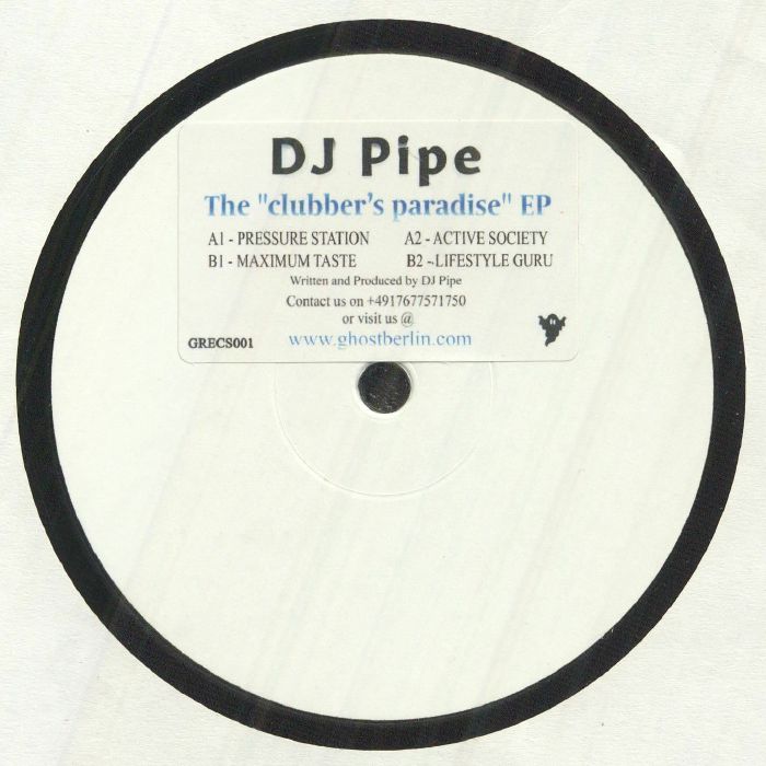 DJ Pipe The Clubbers Paradise EP
