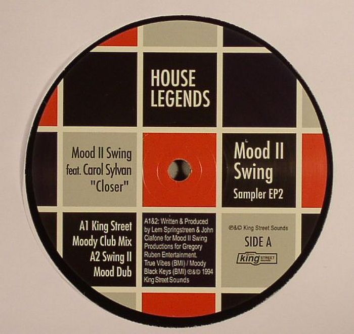 Mood Ii Swing House Legends: Sampler EP 2