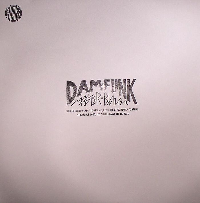 Dam Funk Dam Funk Direct To Disc: Recorded Live Direct To Vinyl At The Third Of Stones Throw Direct To Disc Events At Capsule Labs In Los Angeles