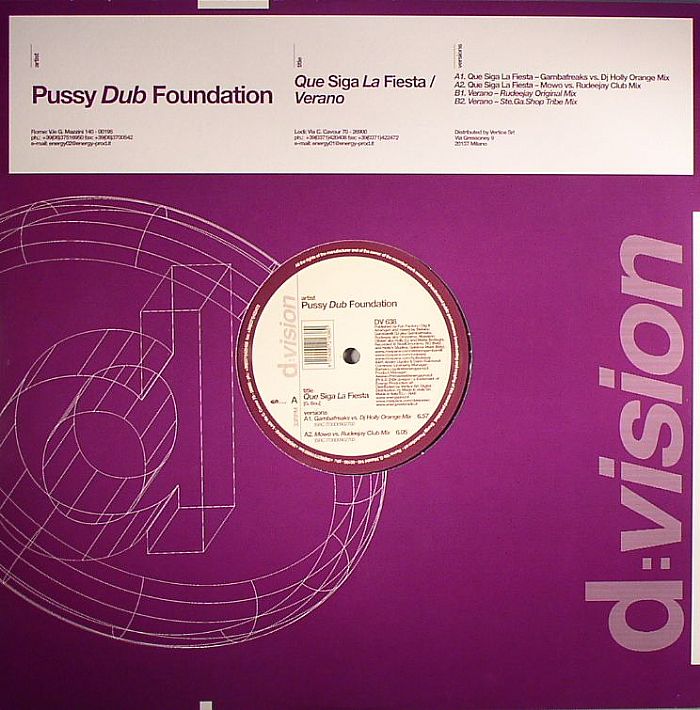Pussy Dub Foundation Que Siga La Fiesta