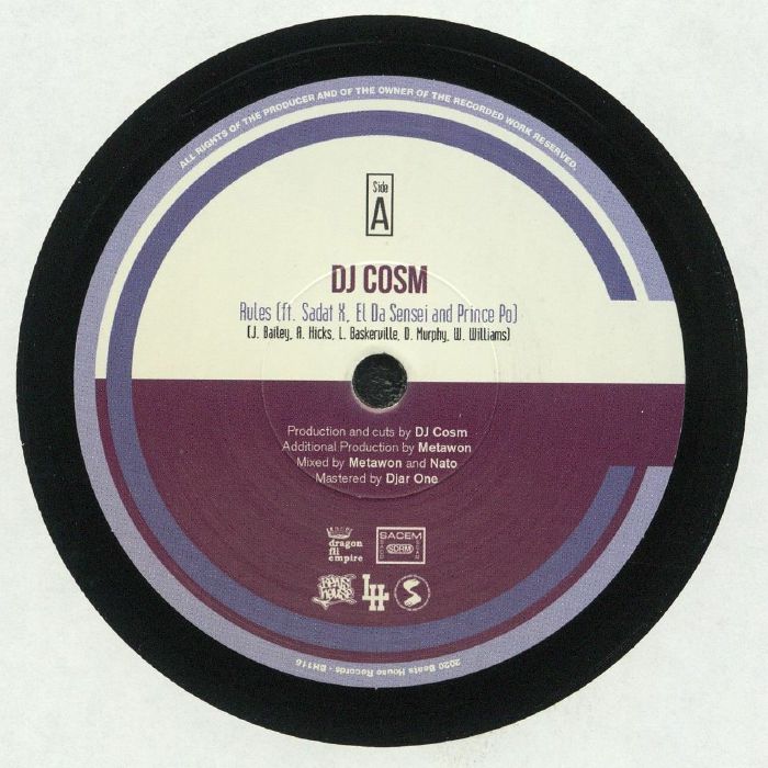 Dj Cosm Vinyl