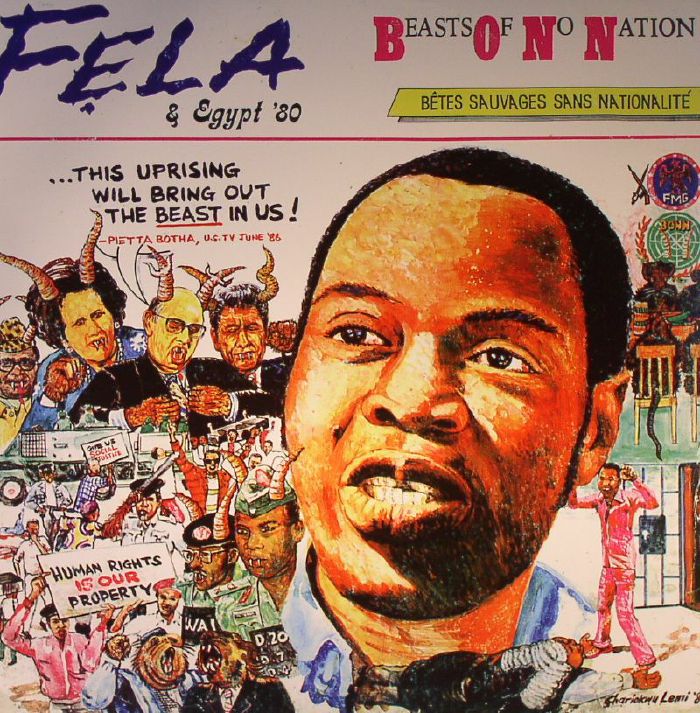 Fela Kuti | Egypt 80 – Beasts Of No Nation (reissue) vinyl cover