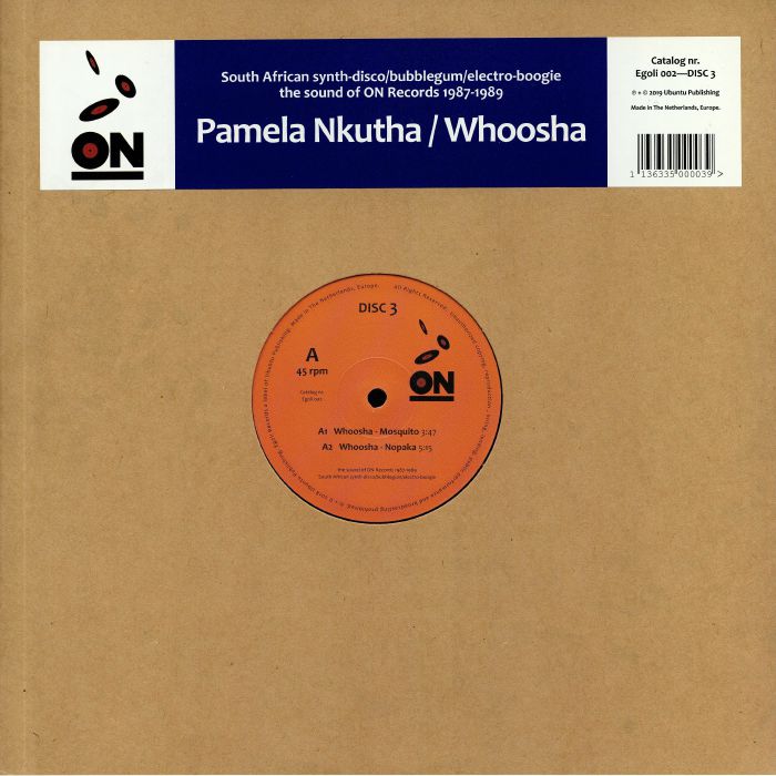 Whoosha | Pamela Nkutha On: The Sound Of On Records 1987 1989 Pt III